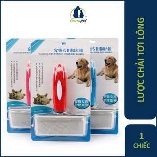 Lược Vuông Chải Lông Gỡ Rối, Lấy Lông Rụng, Làm Bông Xù Lông Cho Chó Mèo