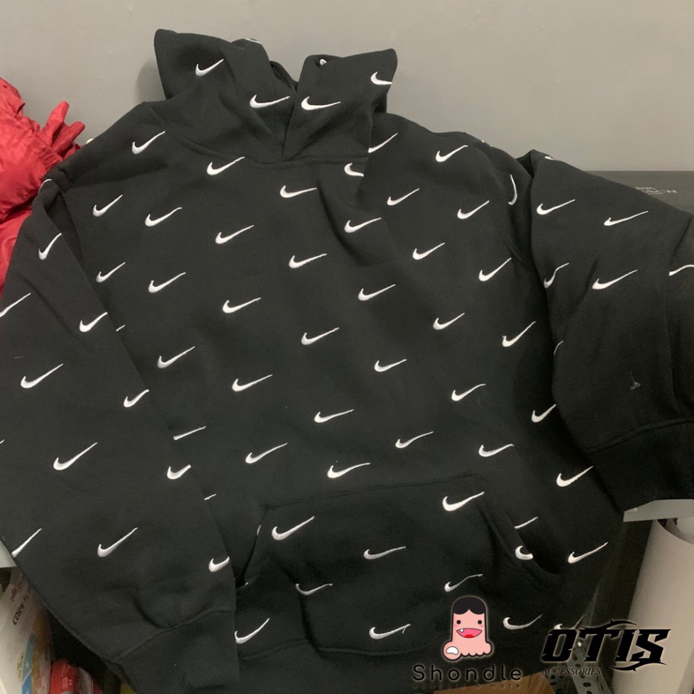 544 Áo Hoodie Nike Swoosh Thêu Full Vải Nỉ Hàng Chuẩn Đẹp 51