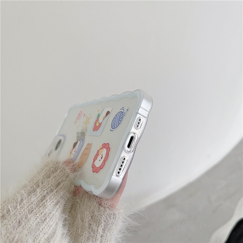 Ốp lưng iphone Ốp Điện Thoại Hình Mèo Và Hoa Cho iphone13 6s / 6splus / 7 / 7plus / 8 / 8plus / x / xr / xs / 11 / 12 / 13 / pro / max / plus / promax-14 Dinuo case