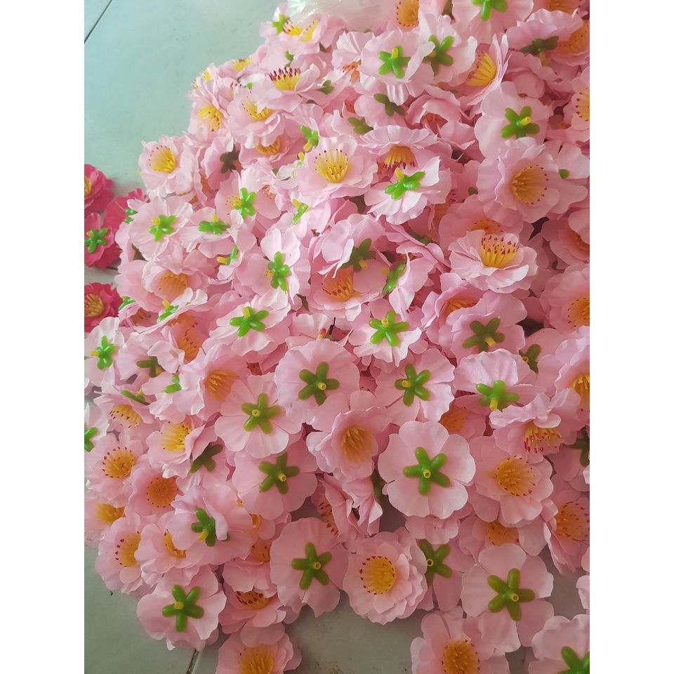 Hoa Mai Đào giả chơi tết
