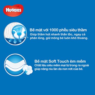 Tã dán sơ sinh Huggies mới size S gói 56 miếng