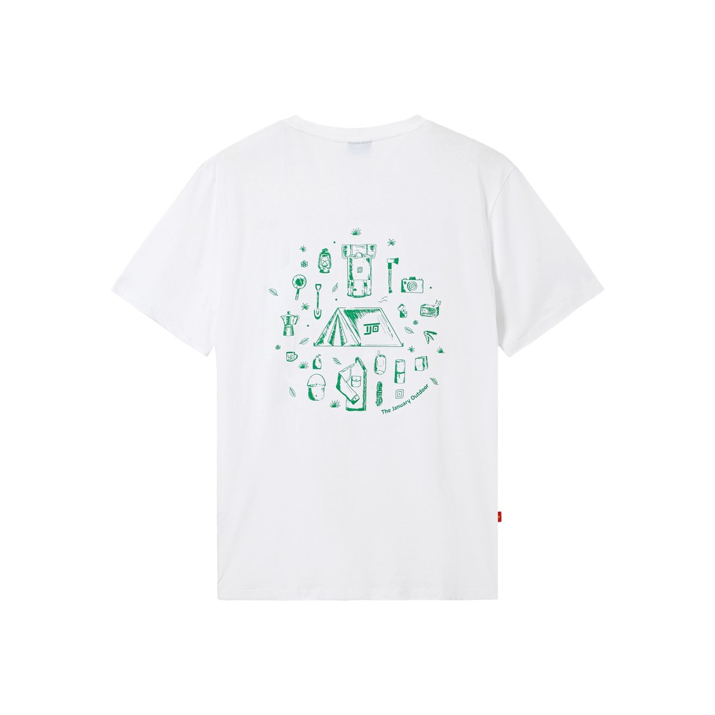 Áo thun unisex có túi ngực, in hình sau lưng Camping TJO Việt Nam, chất liệu cotton 100% - Hàng Chính Hãng | BigBuy360 - bigbuy360.vn