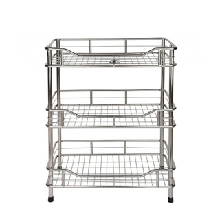 Kệ chén 3 tầng inox