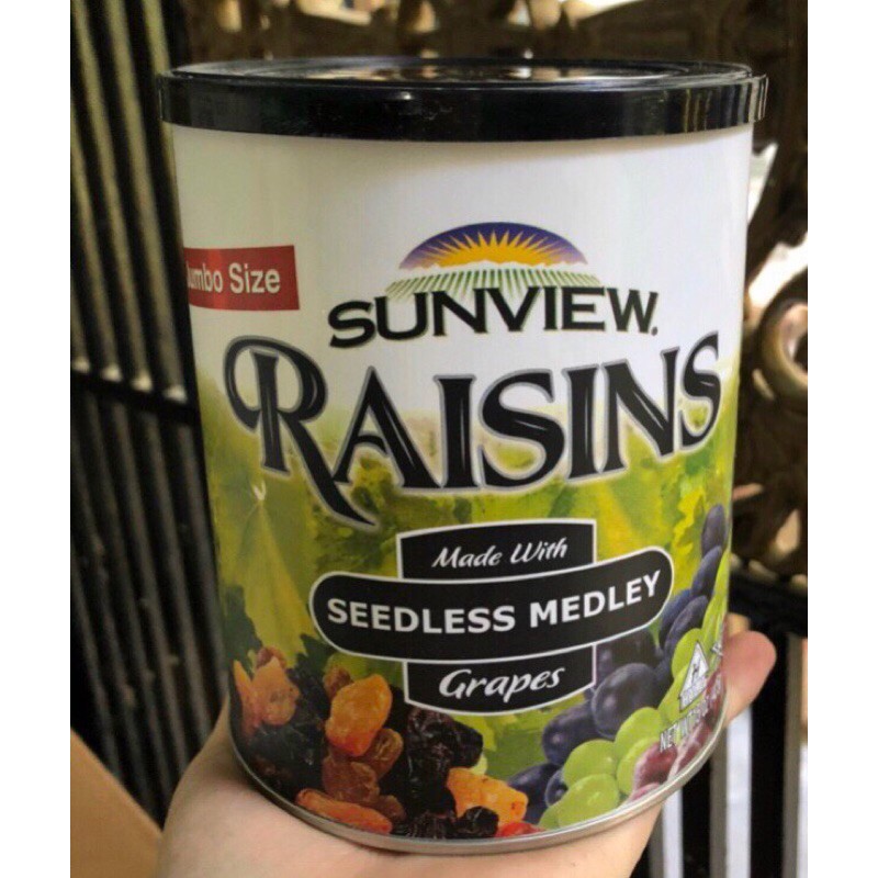 Nho raising hộp 425gr