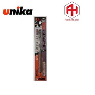 Mũi khoan tường gạch chuôi lục giác Unika RJ8.0mm