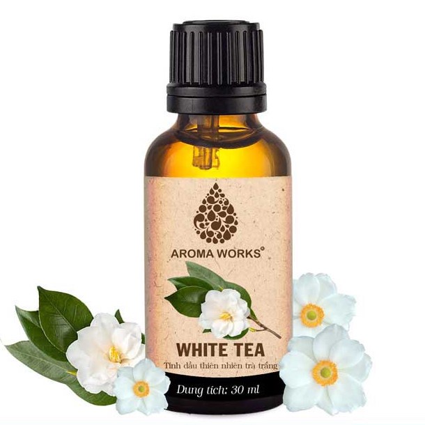 Tinh Dầu Trà Trắng Nguyên Chất 100% Aroma Works Essential Oil White Tea