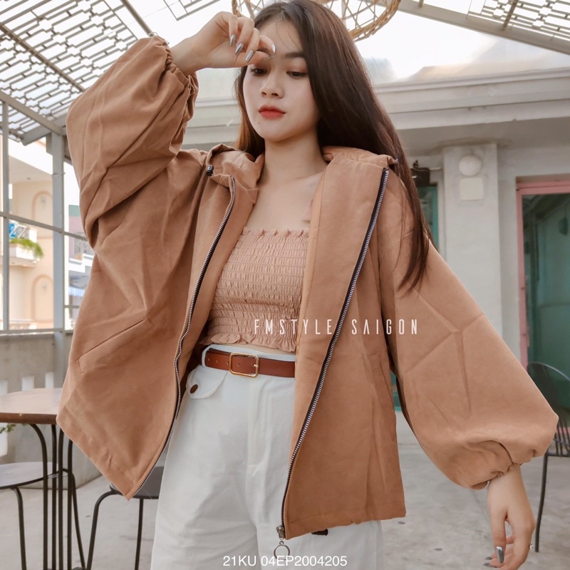 Áo khoác dạ 2 lớp ulzzang nam nữ QUẢNG CHÂU