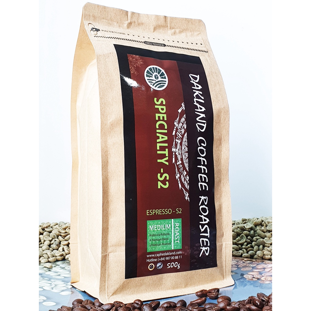 CÀ PHÊ NGUYÊN CHẤT - DAKLAND COFFEE - S2