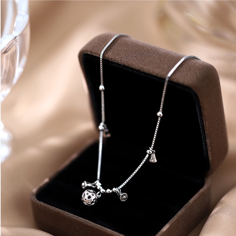 Vòng chân nữ chất lượng cao thiết kế cổ điển có chuông