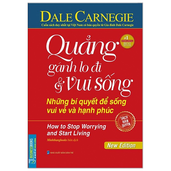 Sách - Quẳng Gánh Lo Đi Và Vui Sống - Những Bí Quyết Để Sống Vui Vẻ Và Hạnh Phúc (Tái Bản 2020) - Bìa Cứng
