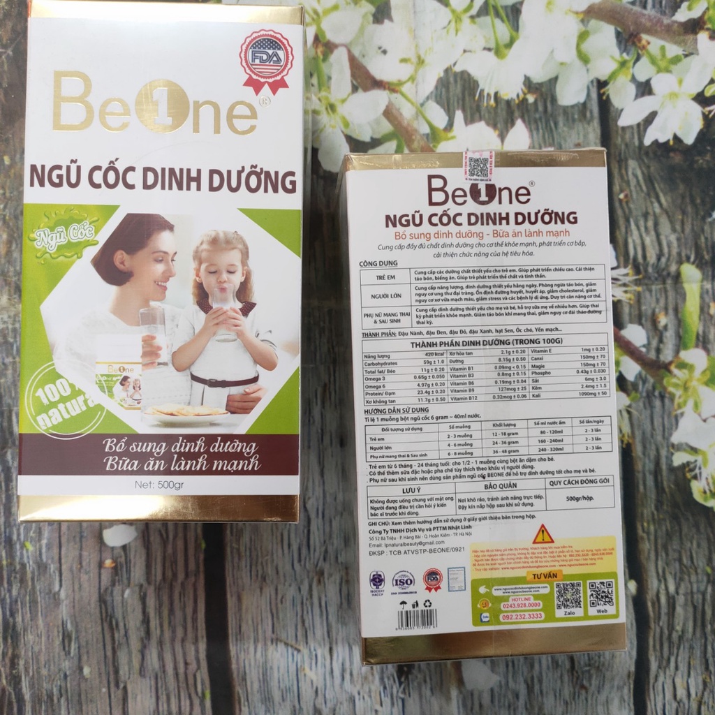 [ CAM KẾT CHÍNH HÃNG] BỘT NGŨ CỐC BEONE 500GR