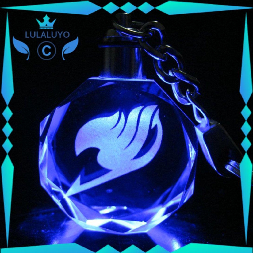 Móc Khóa Đèn Led Hình Anime Fairy Tail 1 Cái