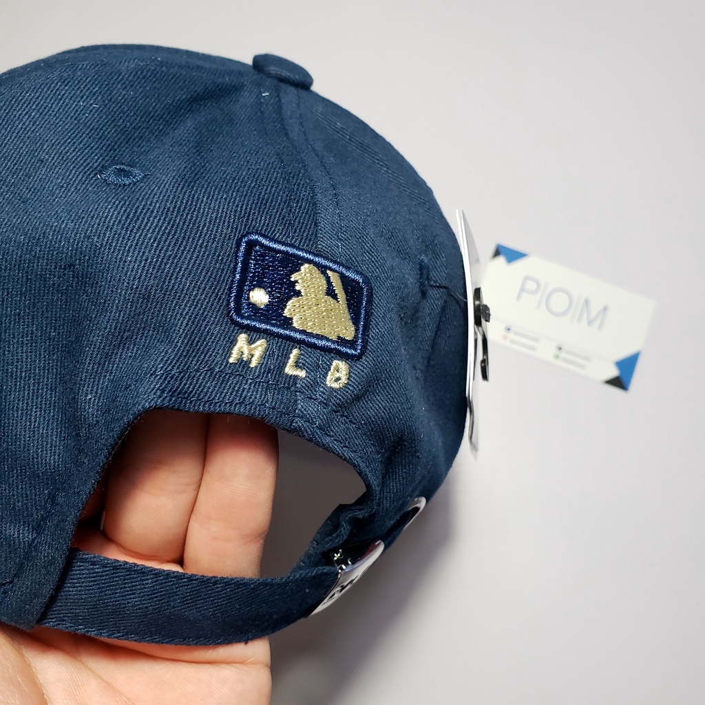 Mũ lưỡi trai NY mũ M.L.B NY Ball Cap Xanh Navy nón lưỡi trai NY - Pom Store