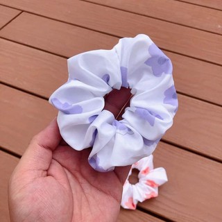 Cột tóc scrunchies Paster Plower- Thuỳ My Accessories