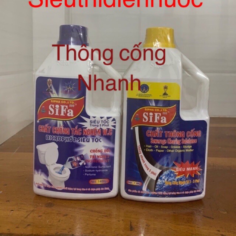 NƯỚC THÔNG CẦU CỐNG SIFA SIÊU MẠNH SIÊU RẺ