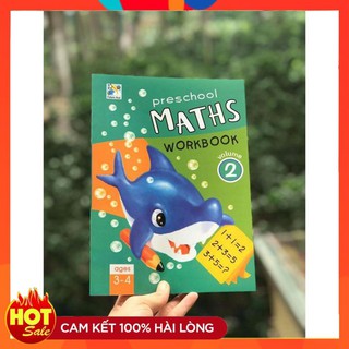 [GIÁ RẺ] Preschool Maths Workbook - Combo 123