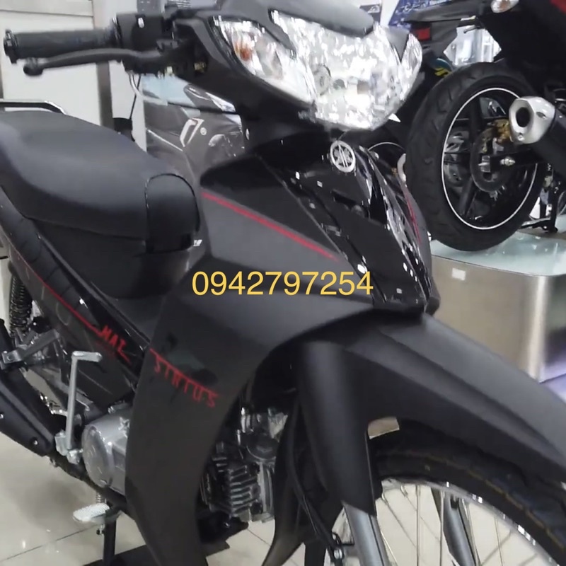 Sơn xe máy Yamaha Sirius màu Đen nhám MTP215-2K Ultra Motorcycle Colors