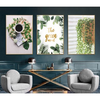 Bộ 3 tranh canvas treo tường decor quán cà phê TTC20146 - 30 x 45 cm x 3 tranh