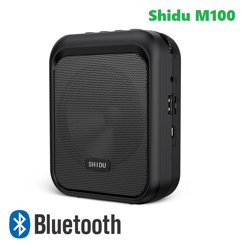Máy trợ giảng có dây Shidu M100 kiêm loa Bluetooth cao cấp