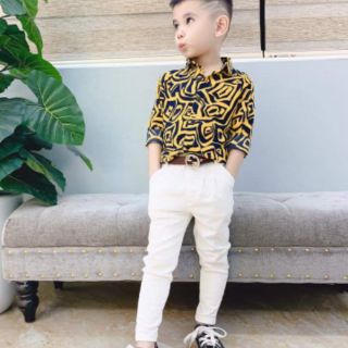 Áo sơ mi lụa HÀN CHÂU