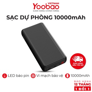Sạc dự phòng YOOBAO P10D 10000mAh