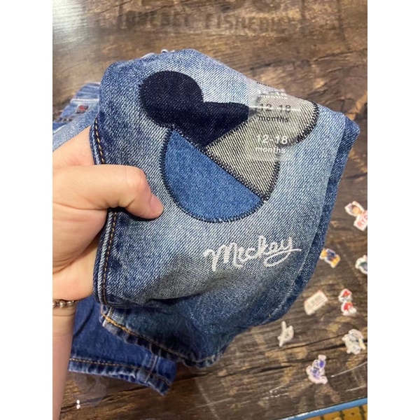 Quần jean Micky BaBy GAP dư xịn bé traik