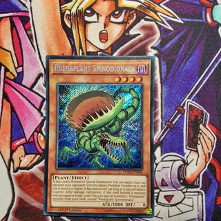 Thẻ bài Yugioh chính hãng | Predaplant Spinodionaea | FUEN Secret Rare