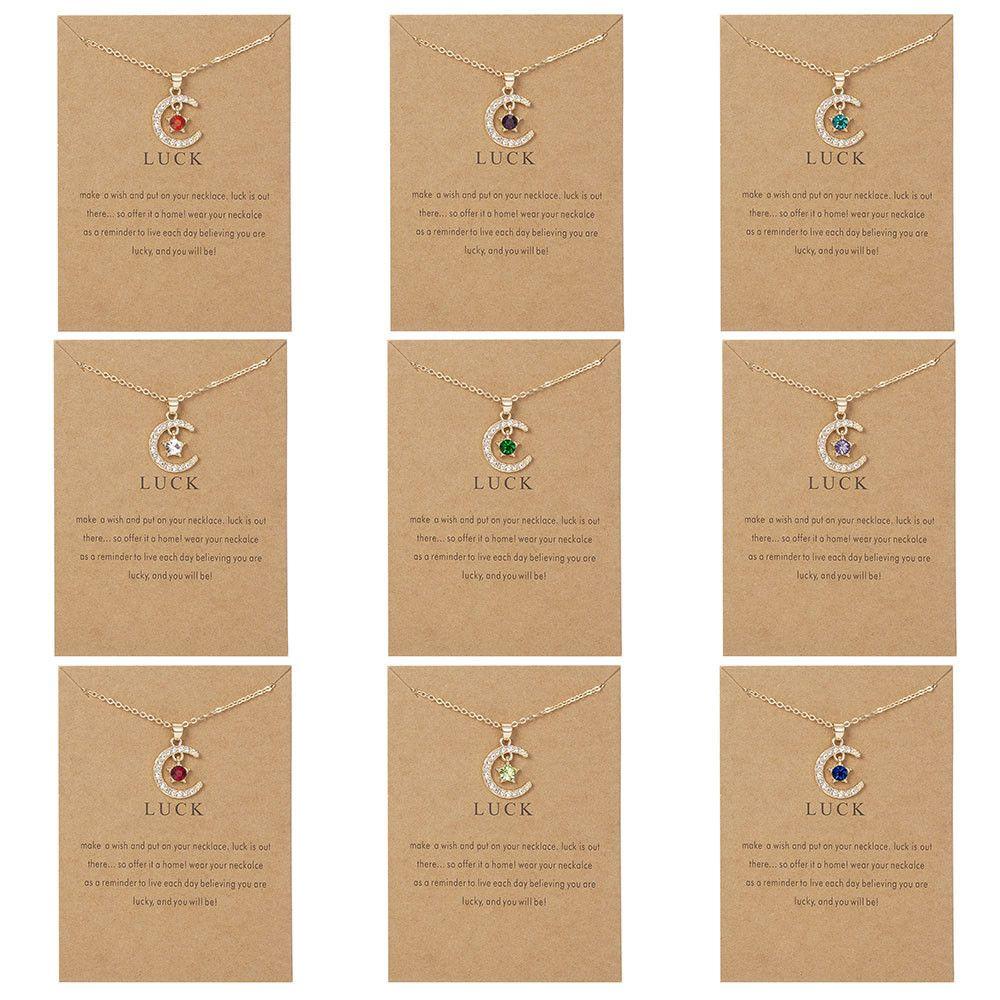 Bsuns Vòng Cổ Quà Tặng Sinh Nhật|Màu Sắc|Trăng Sao