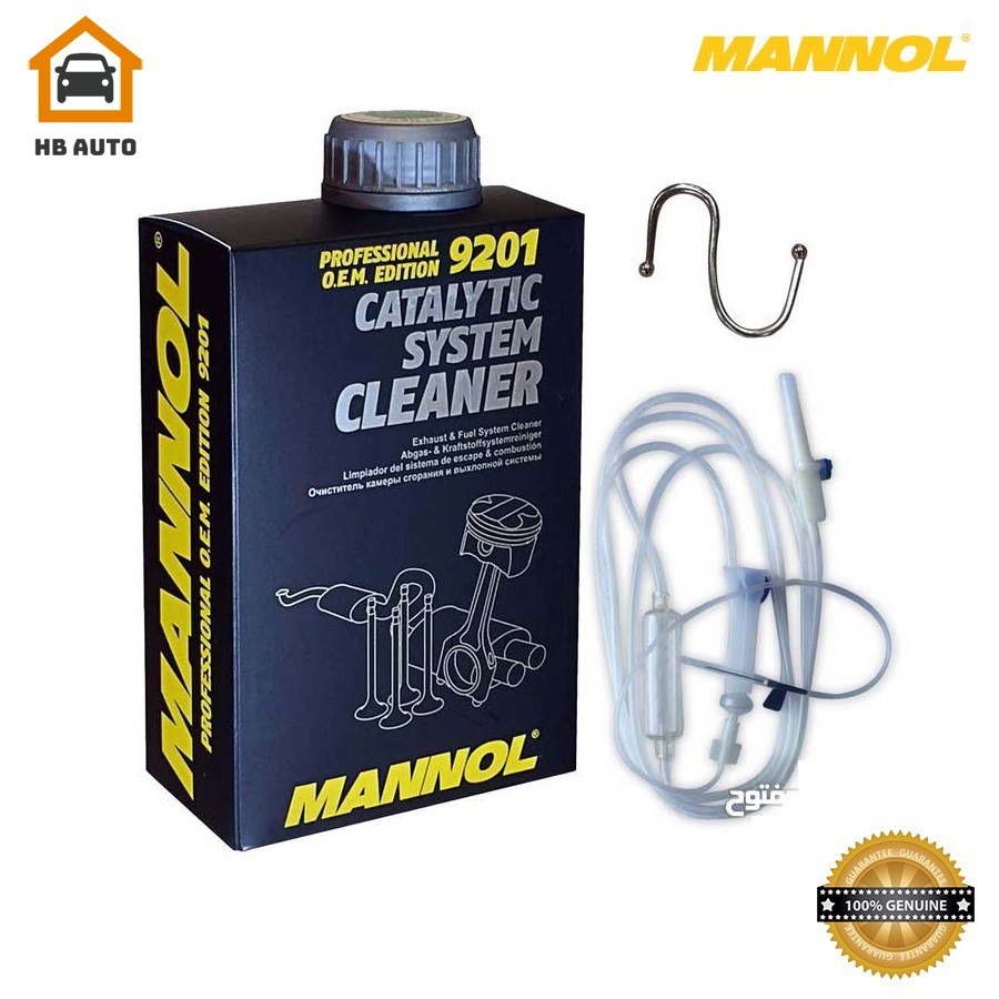 Tẩy Rửa Hệ Thống Khí Thải MANNOL 9201 Catalytic System Cleaner  0.5 Lít Exhaust & Fuel System Cleane