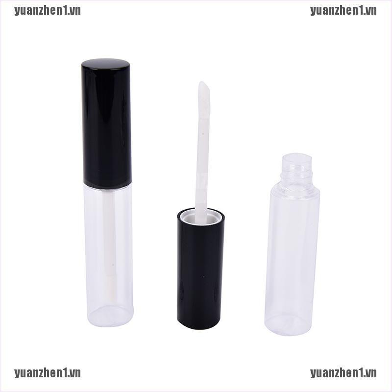 1 / 5 Lọ Rỗng Đựng Son Dưỡng Màu Đen 8ml YUANZHEN1