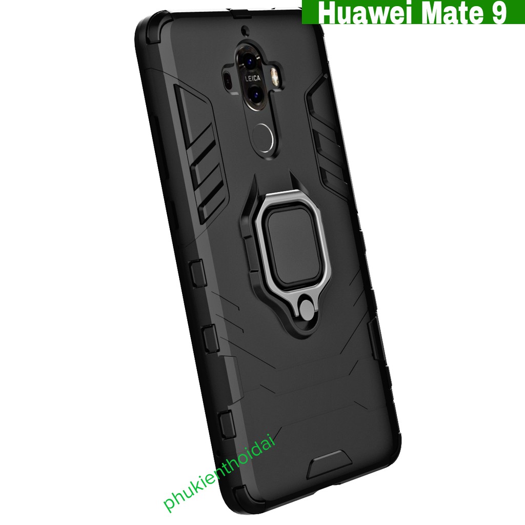 Ốp lưng Huawei Mate 20x / Mate 9 / Mate 20 chống sốc Iron Man Iring cao cấp giá đỡ xem phim