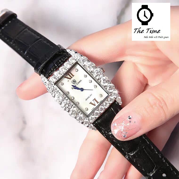 Đồng hồ nữ chính hãng Royal Crown 6111 Dây da các màu