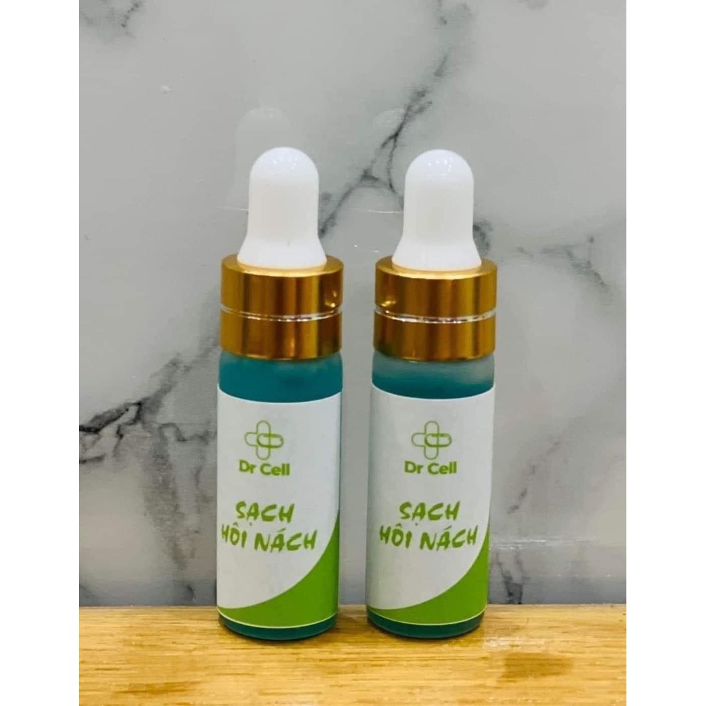 Mua 1 tặng 1- 1 chai 5ml Sạch hôi nách Dr Cell làm sạch mồ hôi, khử mùi an toàn hiệu quả lành tính cho mọi đối tượng
