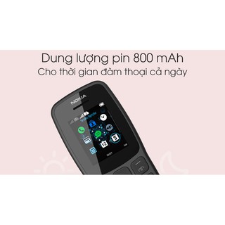 ĐIỆN THOẠI NOKIA 106 2019 TỐT (HÀNG CŨ ĐẸP 99%)