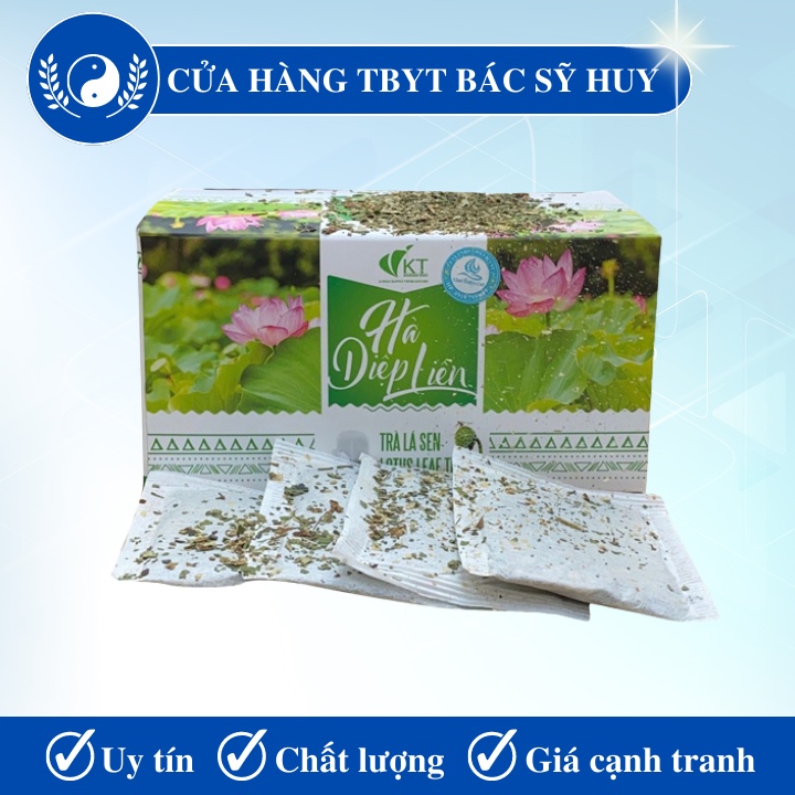 Trà lá sen Hà Diệp Liên hộp 30 túi