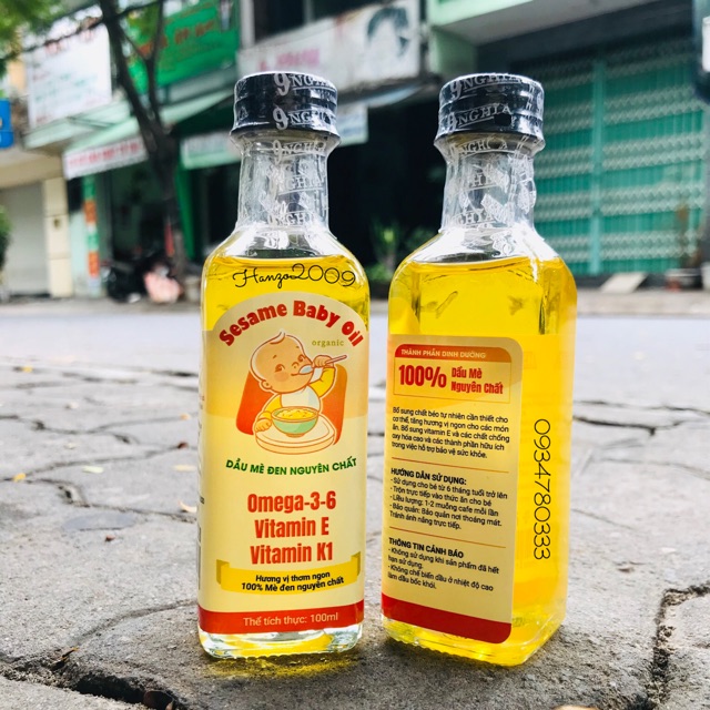 Dầu mè đen dinh dưỡng 100ml