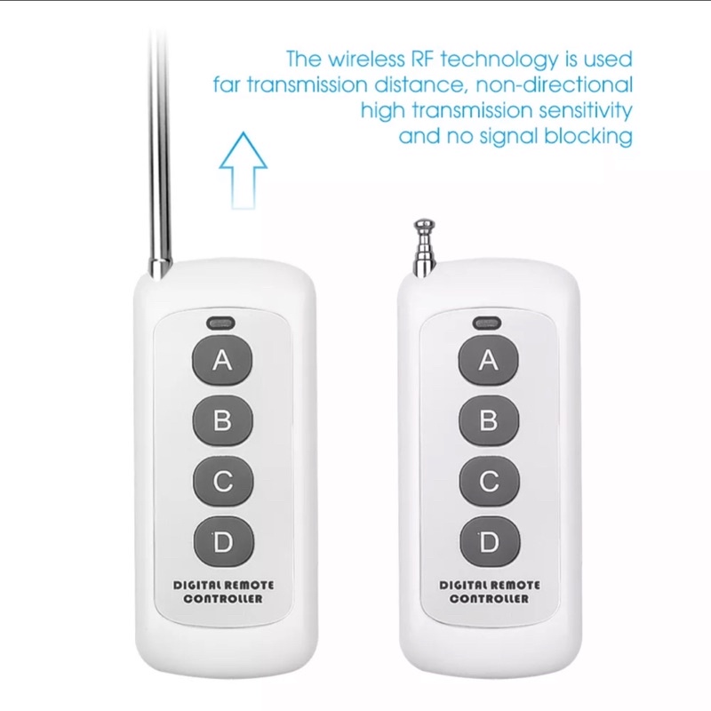 Remote RF 433Mhz/315Mhz mã cố định/ copy mã