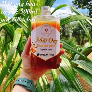 500ml Mật ong hoa cà phê nguyên chất.