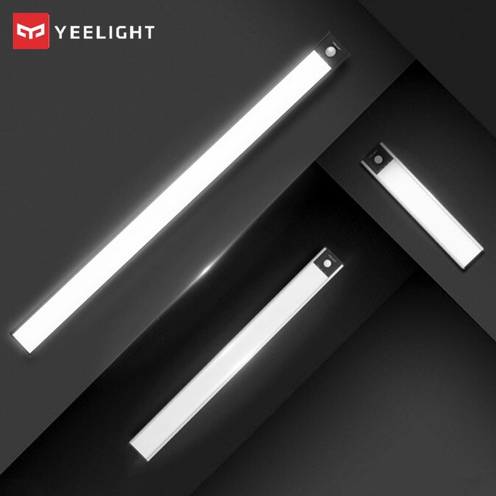 Đèn LED Từ Tính Yeelight Cảm Biến Chuyển Động Con Người Gắn Tủ Quần Áo/ Tủ Chén Dĩa Dành Cho Phòng Ngủ/ Nhà Bếp