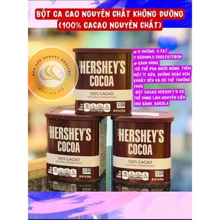 Bột ca cao nguyên chất Hershey's -Mỹ