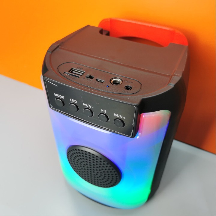 Loa Bluetooth Karaoke HF165 Không Dây Bass mạnh treble rời LED nháy theo nhạc, Chính hãng BH 12 tháng- LinkeeTech