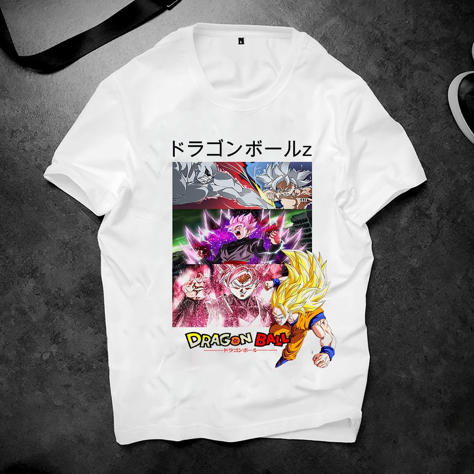 Áo thun form rộng unisex hình GoKu chất vải đẹp2019ts758