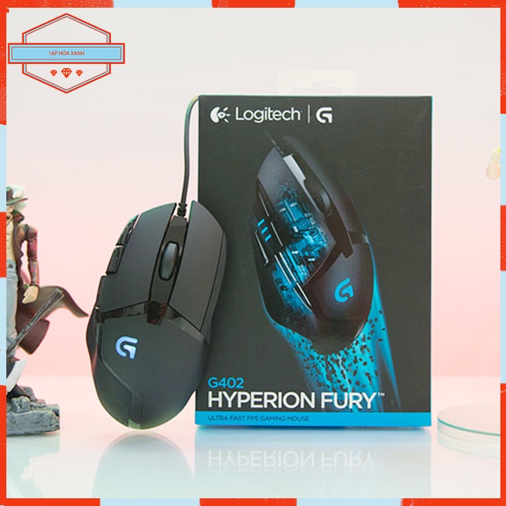 Chuột Máy Vi Tính Laptop PC Gaming Có Dây LOGITECH G402 MOUSE Đèn Led Chơi Chuyên Game