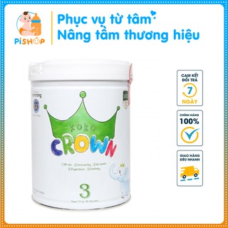 Sữa cho bé cao lớn vượt trội - sữa koko crown số 3 lon 800g