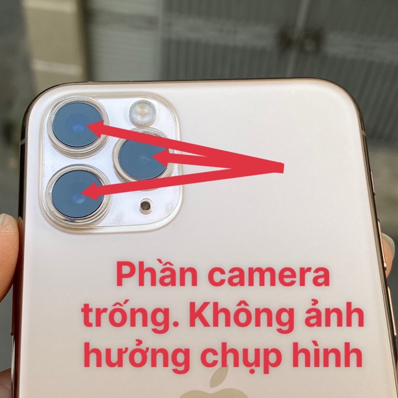 dán bảo vệ camera toàn diện bao gồm 3 nút và phần đáy
