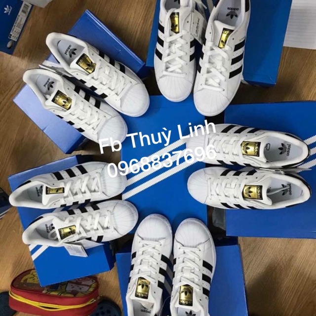 AUTH -Giày SUPERSTAR Order bill UK trả khách