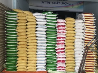 (NOWSHIP) Gạo tám thái đỏ 10kg (gạo mới)