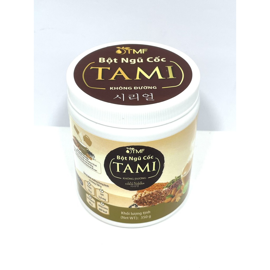 BỘT NGŨ CỐC  KHÔNG ĐƯỜNG TAMI 350 G