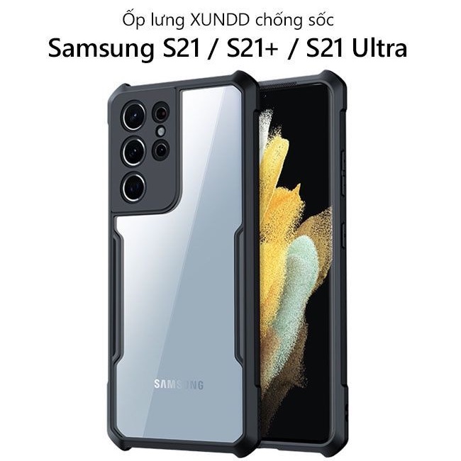 Ốp lưng chống sốc XUNDD samsung S21 , S21 plus , S21 Ultra bảo vệ máy