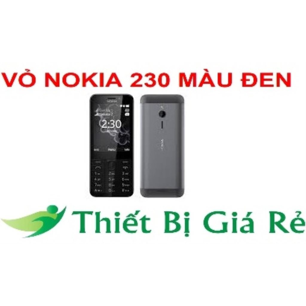 VỎ NOKIA 230 MÀU ĐEN